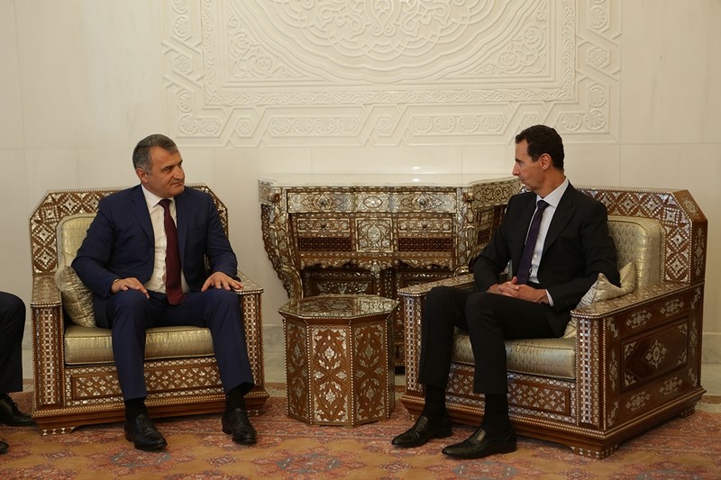 12. Встреча с Президентом Сирийской Арабской Республики Башаром Асадом