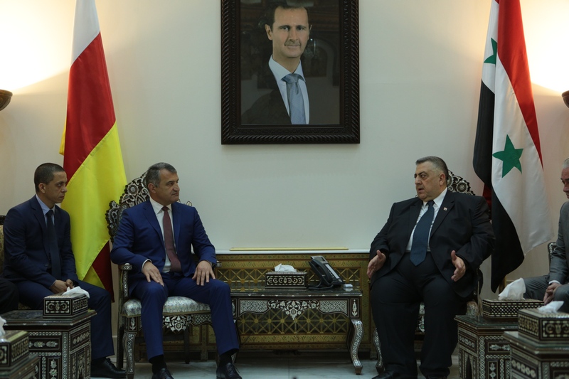 1. Встреча с Председателем Народного совета Сирийской Арабской Республики Хаммудом Сабагом