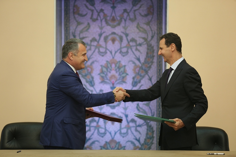 14. Встреча с Президентом Сирийской Арабской Республики Башаром Асадом