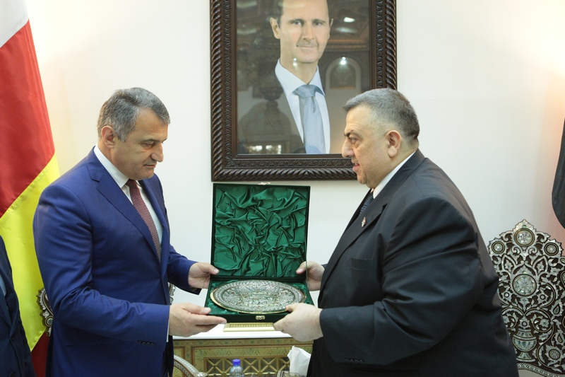 2. Встреча с Председателем Народного совета Сирийской Арабской Республики Хаммудом Сабагом