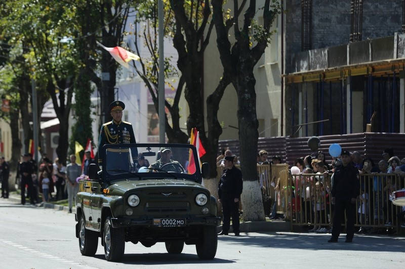 02. Военный парад в честь празднования 28-й годовщины Республики Южная Осетия