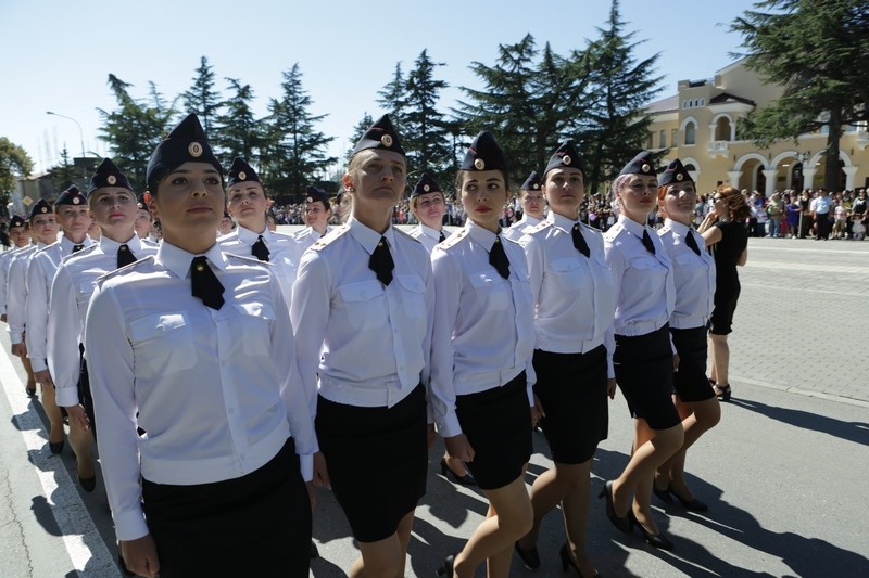 20. Военный парад в честь празднования 28-й годовщины Республики Южная Осетия