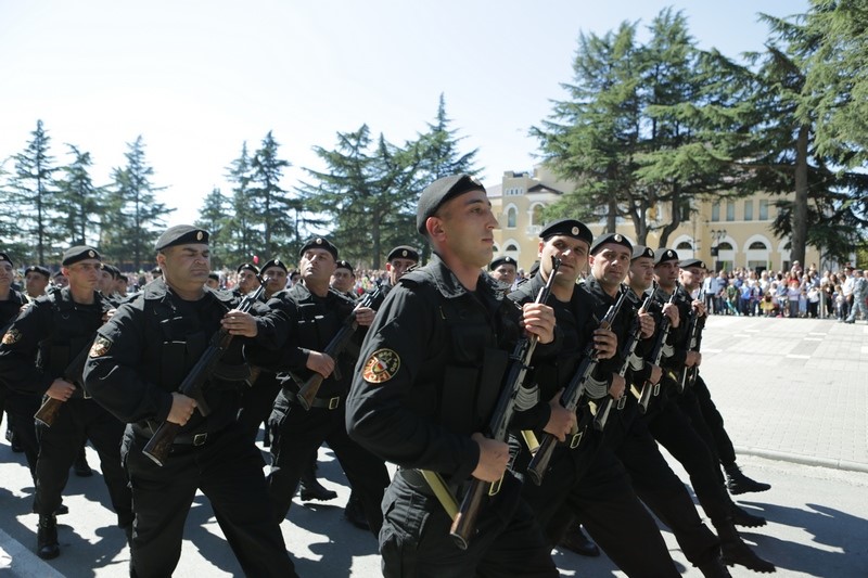 21. Военный парад в честь празднования 28-й годовщины Республики Южная Осетия