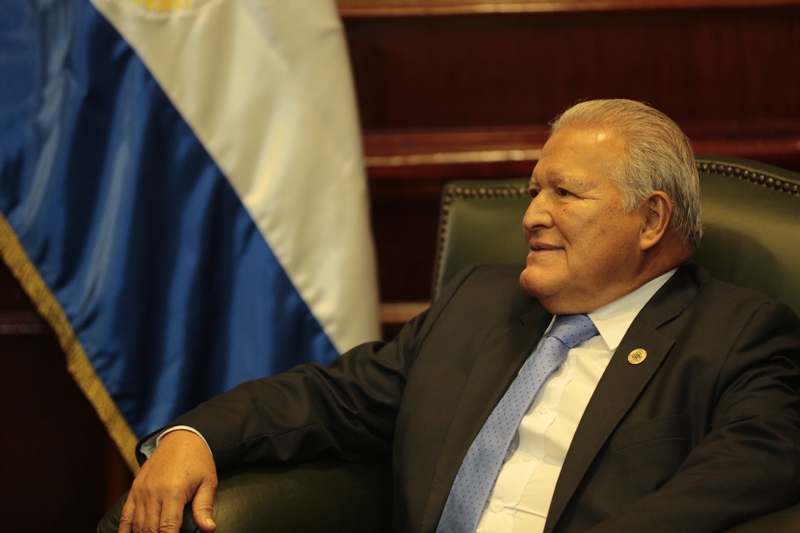 4. Встреча с Президентом Республики Сальвадор Сальвадором Санчесом Сереном