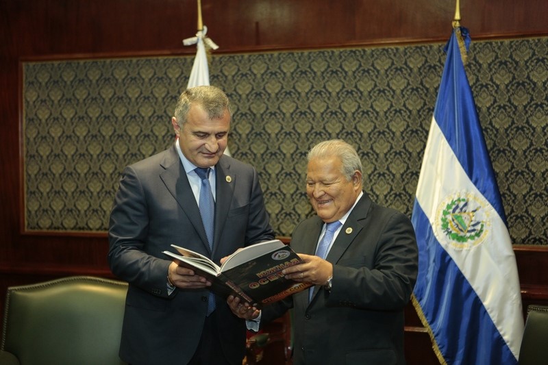 7. Встреча с Президентом Республики Сальвадор Сальвадором Санчесом Сереном