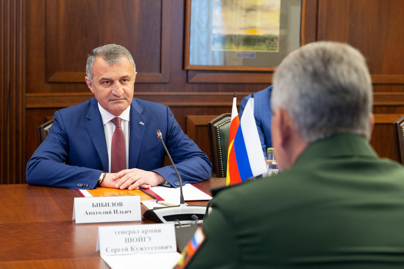 4. Встреча с Министром обороны Российской Федерации Сергеем Шойгу