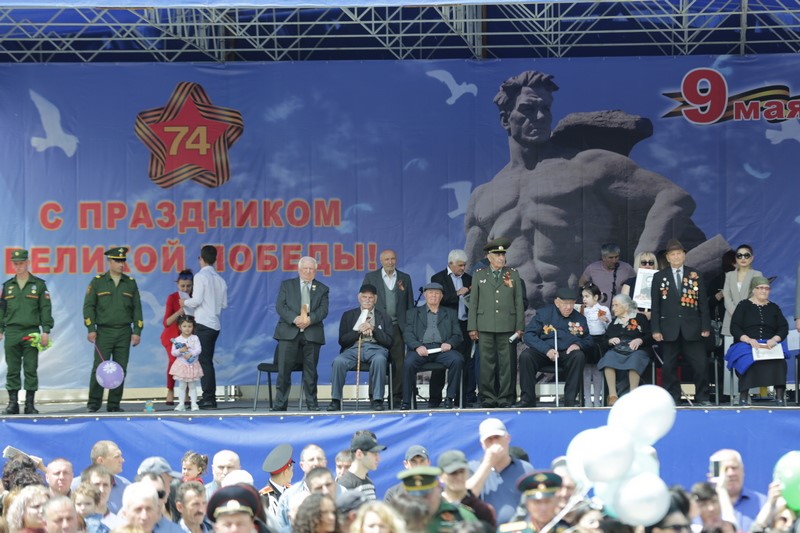 07. Военный парад в честь празднования 74-й годовщины Великой Победы