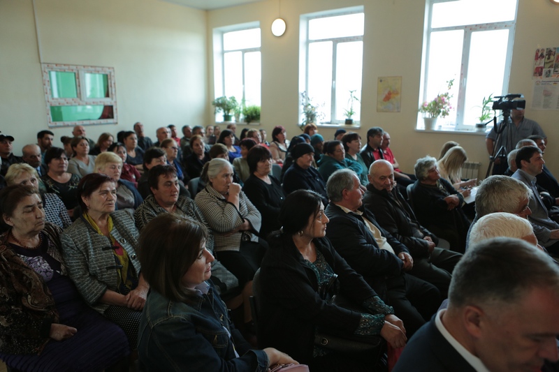 2. Встреча с жителями села Хетагурово Цхинвальского района