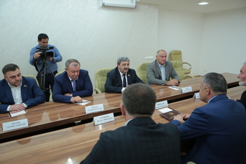 3. Встреча с делегацией Парламента Республики Северная Осетия-Алания