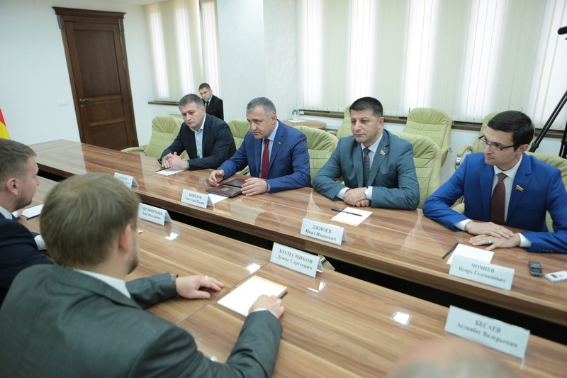 3. Встреча с делегацией Народного Совета Луганской Народной Республики