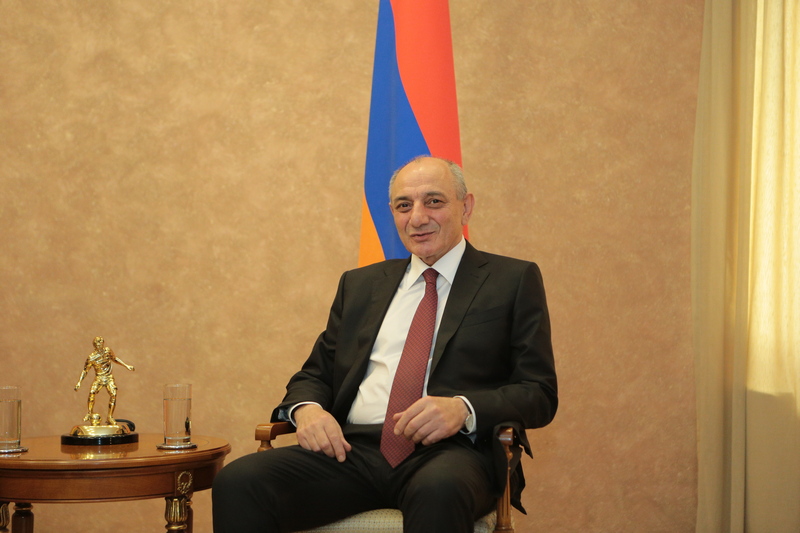 3. Встреча с Президентом Республики Арцах Бако Саакяном