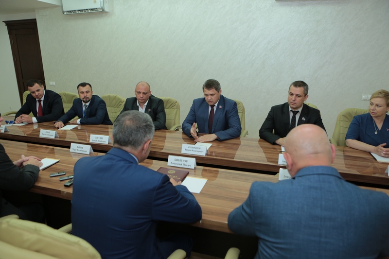 3. Встреча с делегацией Донецкой Народной Республики