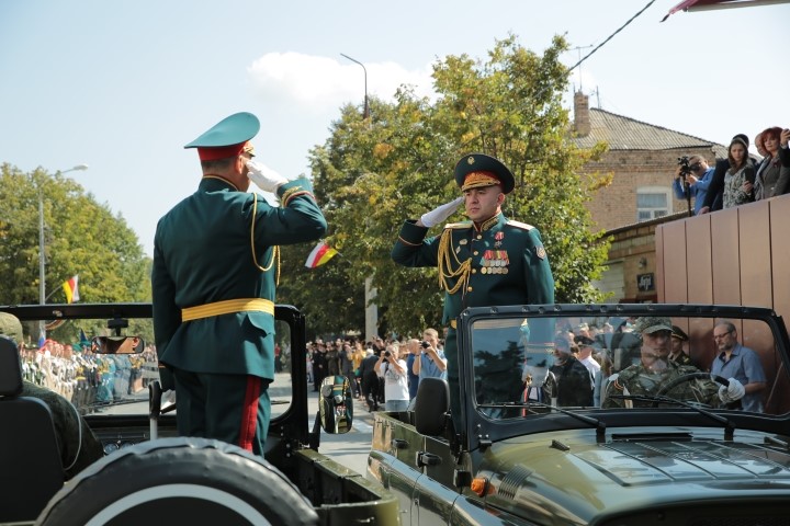 02. Военный парад в честь празднования 29-й годовщины Республики Южная Осетия