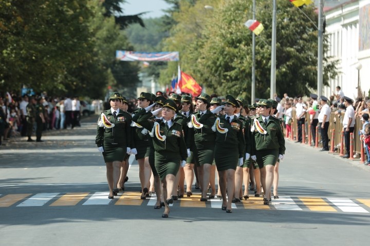 08. Военный парад в честь празднования 29-й годовщины Республики Южная Осетия