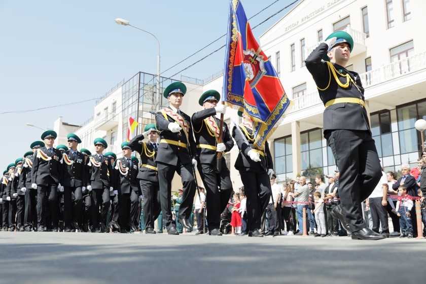 10. Военный парад в честь празднования 29-й годовщины Республики Южная Осетия