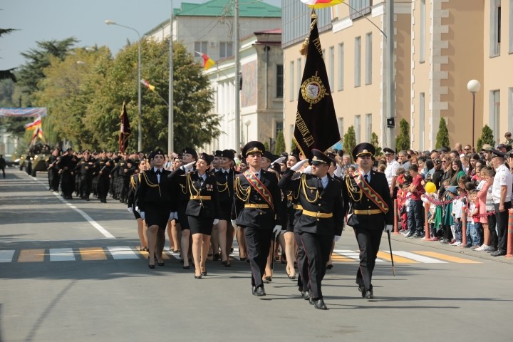 12. Военный парад в честь празднования 29-й годовщины Республики Южная Осетия