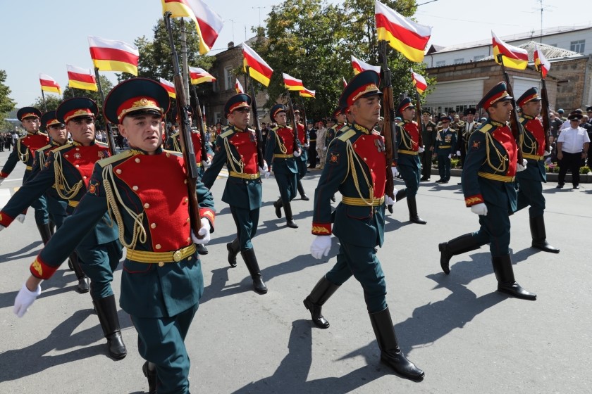 20. Военный парад в честь празднования 29-й годовщины Республики Южная Осетия