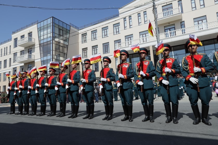 21. Военный парад в честь празднования 29-й годовщины Республики Южная Осетия
