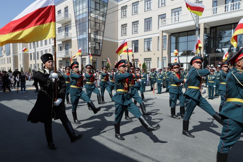 22. Военный парад в честь празднования 29-й годовщины Республики Южная Осетия