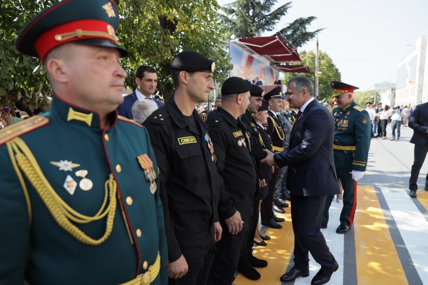 23. Военный парад в честь празднования 29-й годовщины Республики Южная Осетия