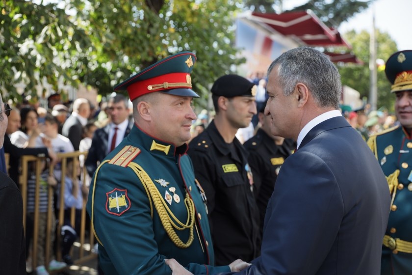 24. Военный парад в честь празднования 29-й годовщины Республики Южная Осетия