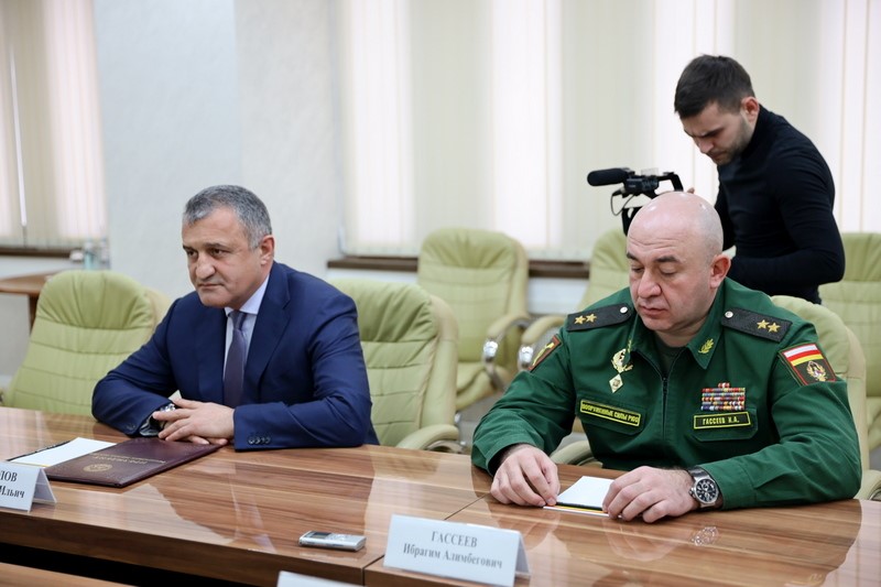 3. Встреча с делегацией Министерства обороны Республики Абхазия