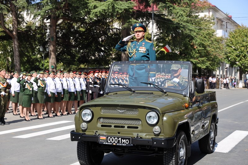 05. Военный парад в честь празднования 30-й годовщины Республики Южная Осетия