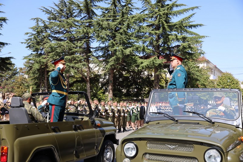 06. Военный парад в честь празднования 30-й годовщины Республики Южная Осетия
