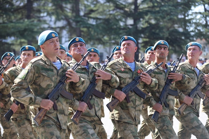 19. Военный парад в честь празднования 30-й годовщины Республики Южная Осетия