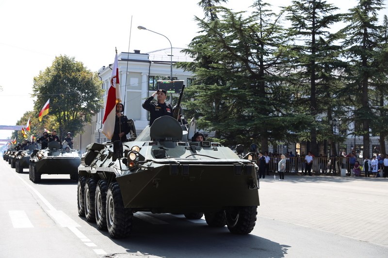 22. Военный парад в честь празднования 30-й годовщины Республики Южная Осетия