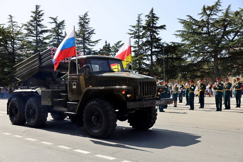 23. Военный парад в честь празднования 30-й годовщины Республики Южная Осетия