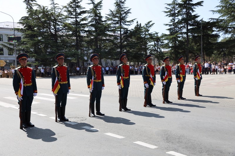 26. Военный парад в честь празднования 30-й годовщины Республики Южная Осетия