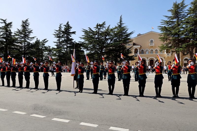 27. Военный парад в честь празднования 30-й годовщины Республики Южная Осетия