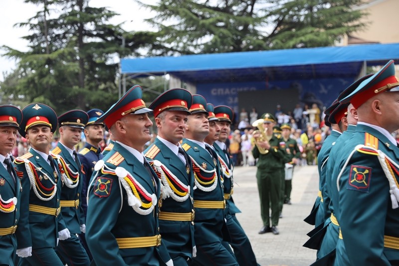 13. Военный парад в честь 76-й годовщины Великой Победы