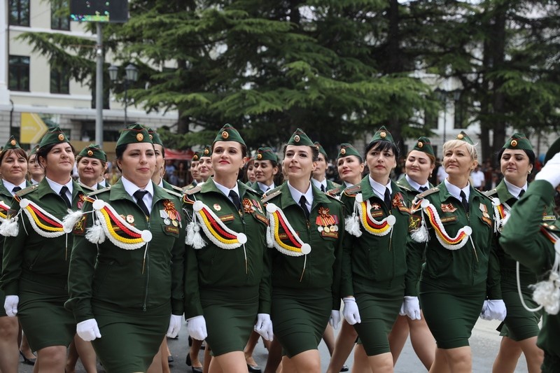 14. Военный парад в честь 76-й годовщины Великой Победы