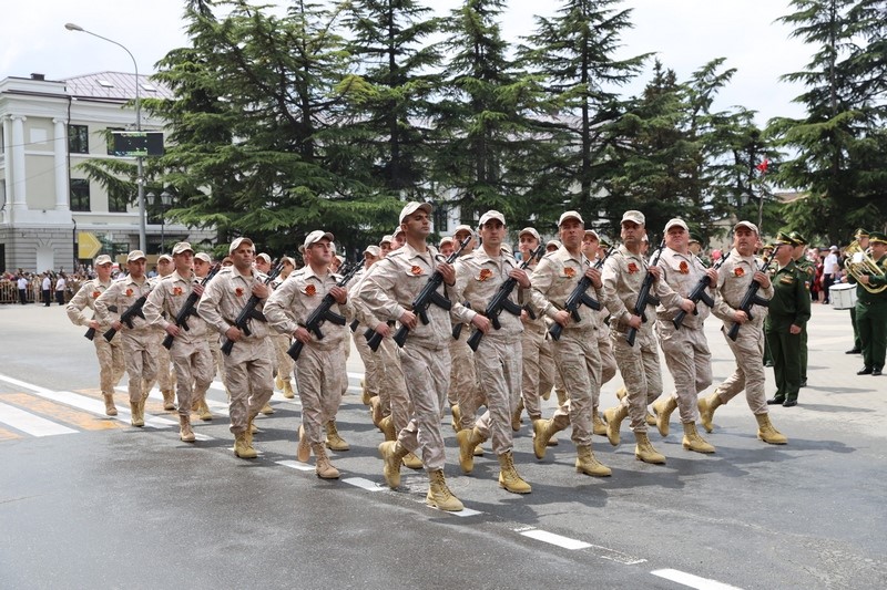 15. Военный парад в честь 76-й годовщины Великой Победы