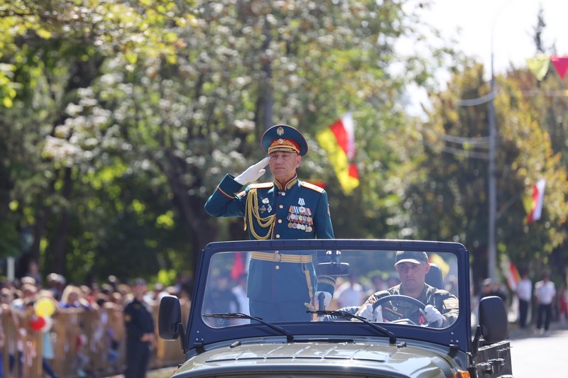 03. Военный парад в честь празднования 31-й годовщины Республики Южная Осетия