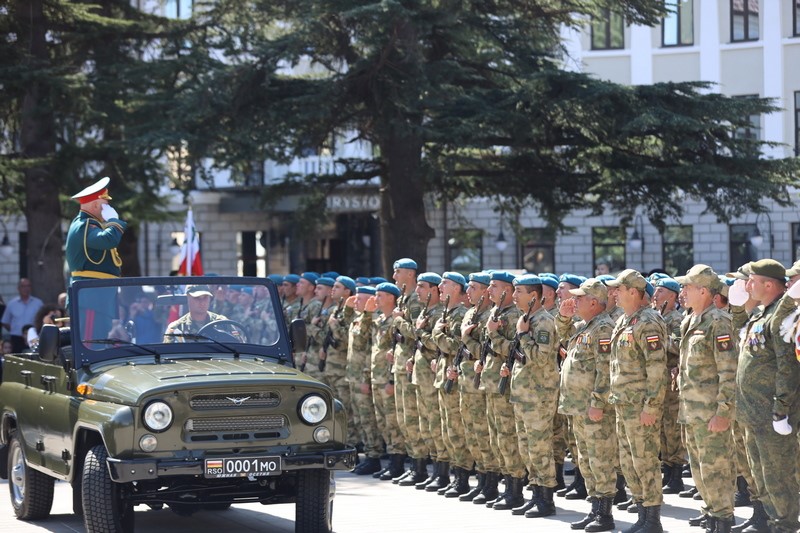 07. Военный парад в честь празднования 31-й годовщины Республики Южная Осетия