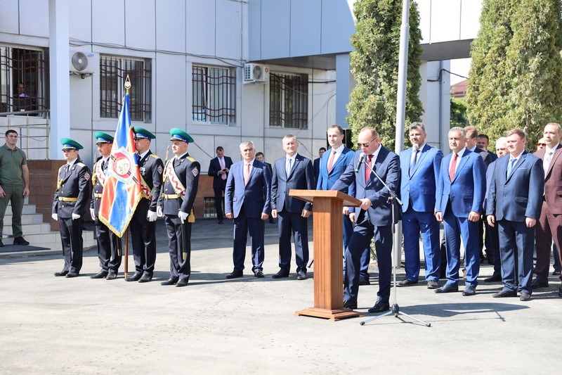 1. Анатолий Бибилов принял участие в церемонии ввода в эксплуатацию нового корпуса Комитета государственной безопасности