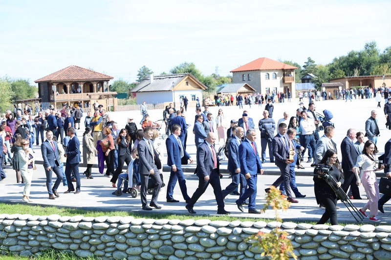 15. Церемония открытия этнокультурного комплекса «Парк дружбы народов» в Самаре