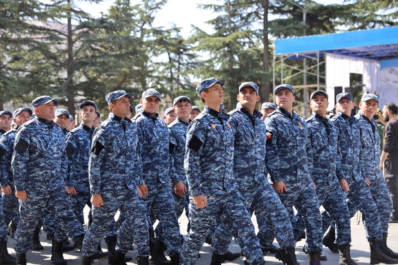 15. Военный парад в честь празднования 31-й годовщины Республики Южная Осетия