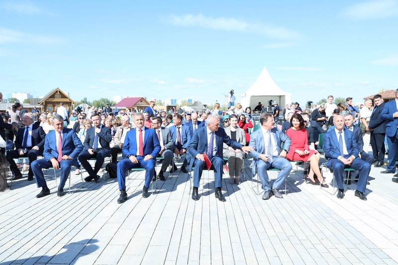 19. Церемония открытия этнокультурного комплекса «Парк дружбы народов» в Самаре