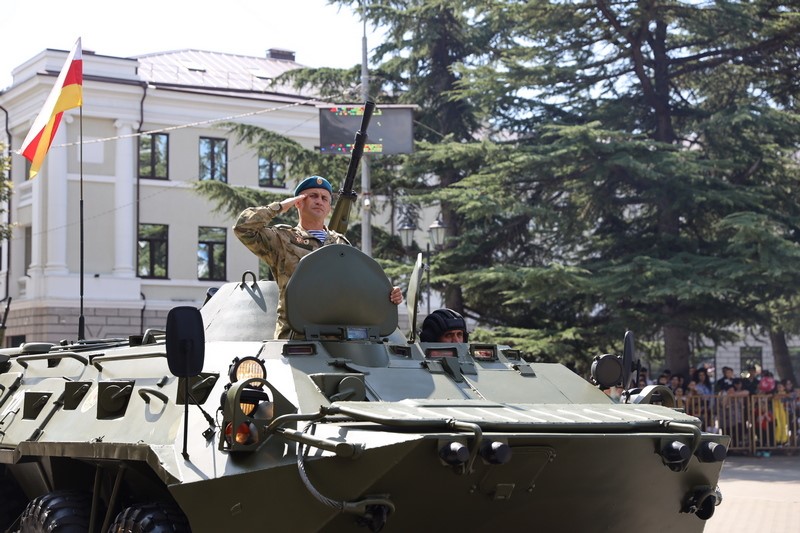 19. Военный парад в честь празднования 31-й годовщины Республики Южная Осетия