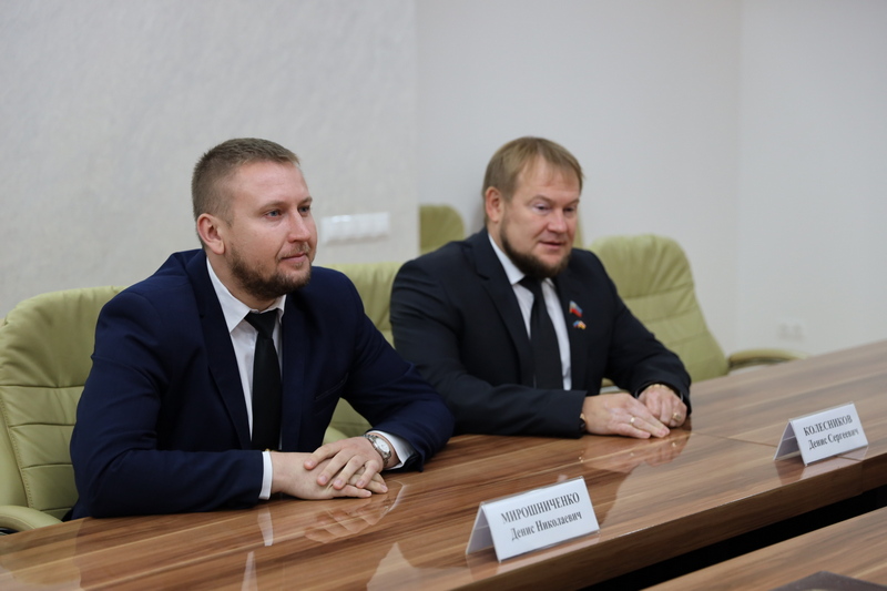 2. Встреча с делегацией Луганской Народной Республики