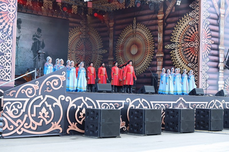 26. Церемония открытия этнокультурного комплекса «Парк дружбы народов» в Самаре