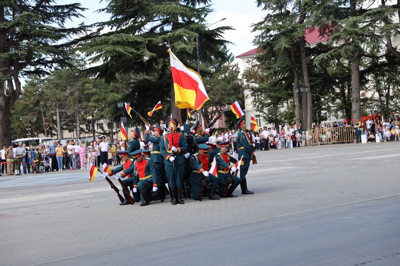 26. Военный парад в честь празднования 31-й годовщины Республики Южная Осетия