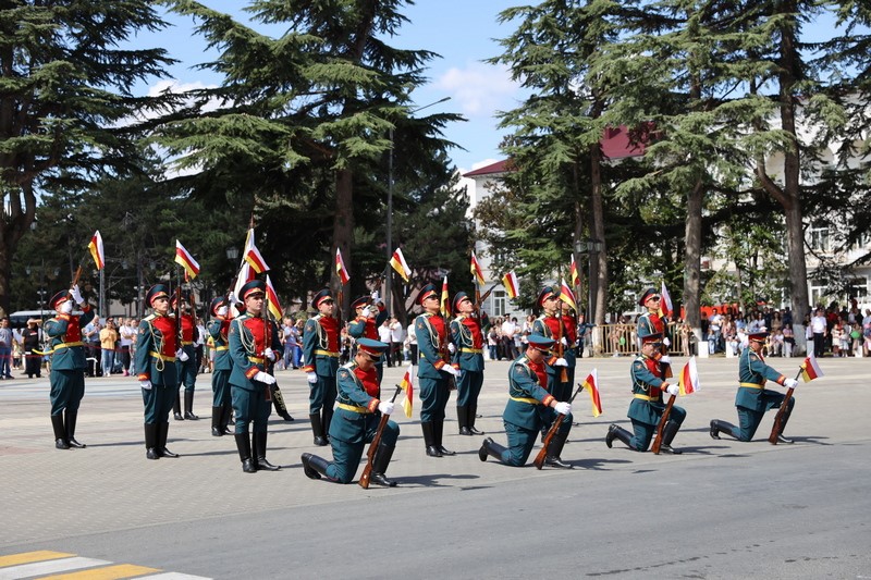 27. Военный парад в честь празднования 31-й годовщины Республики Южная Осетия