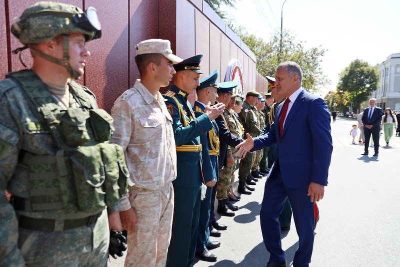 30. Военный парад в честь празднования 31-й годовщины Республики Южная Осетия