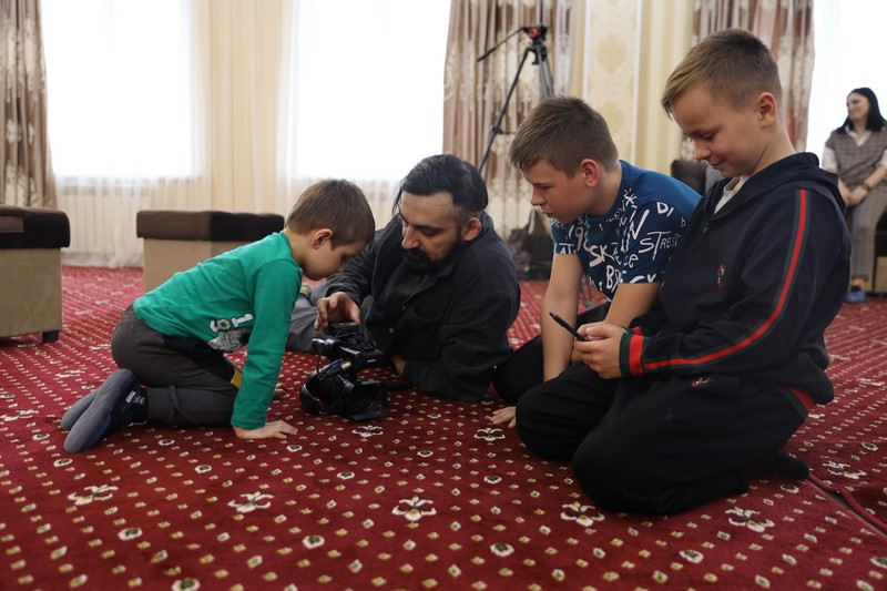 9. Встреча с беженцами из Донецкой Народной Республики