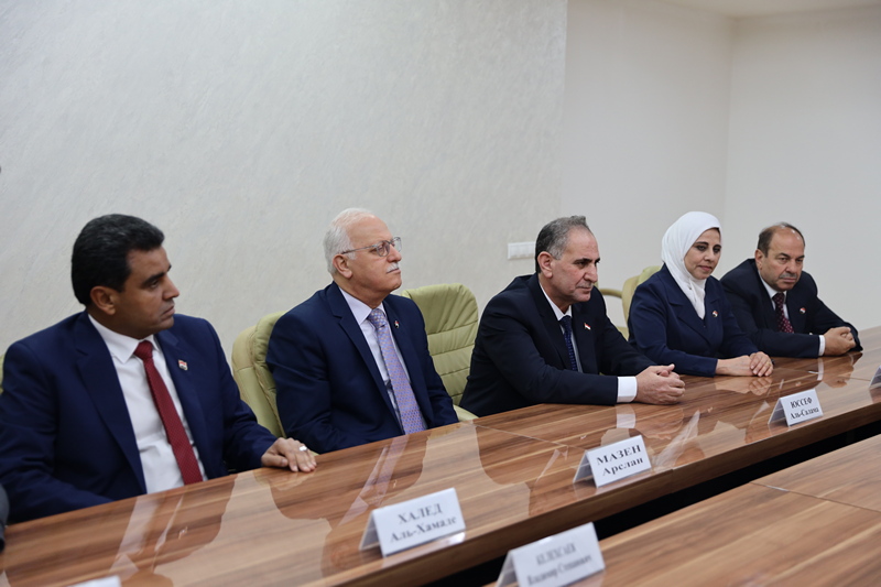 2. Встреча с делегацией Сирийской Арабской Республики